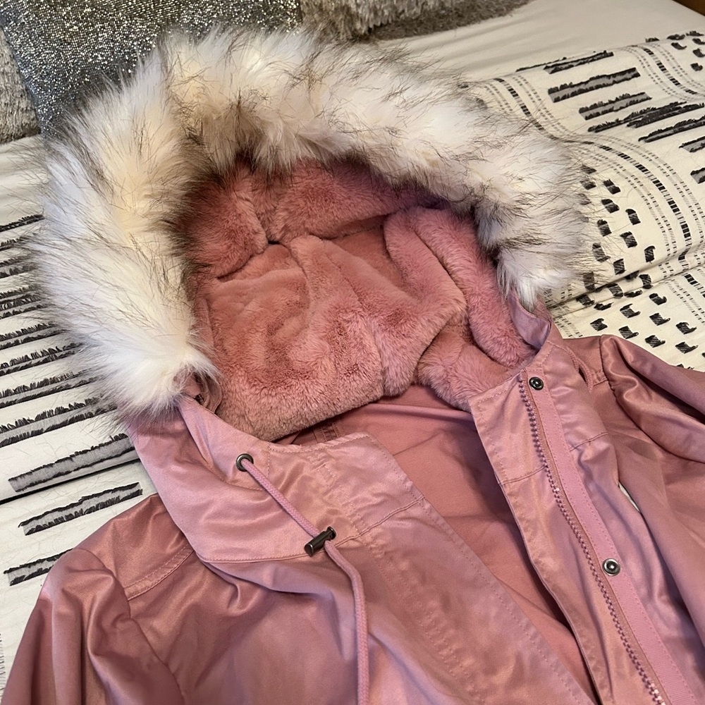 π·οΈ NWT - 1X | Torrid | Nylon 3-in-1 Parka Puffer | Foxglove - Picture 6 of 15